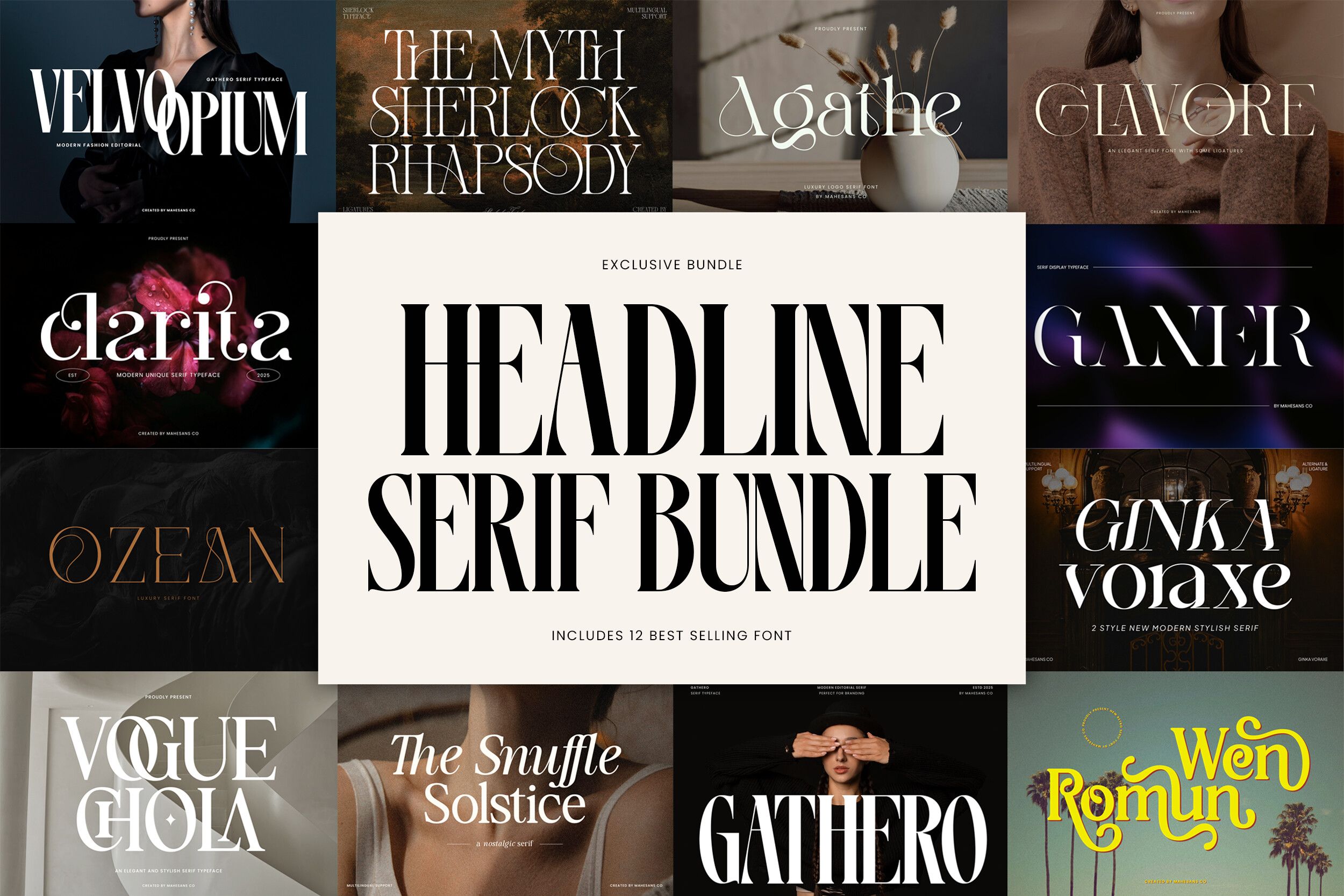 Headline Serif Bundle